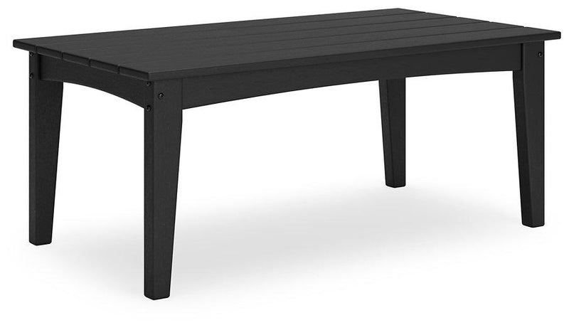 Hyland wave Outdoor Coffee Table - Coastal Roots Furniture (Courtenay, BC)