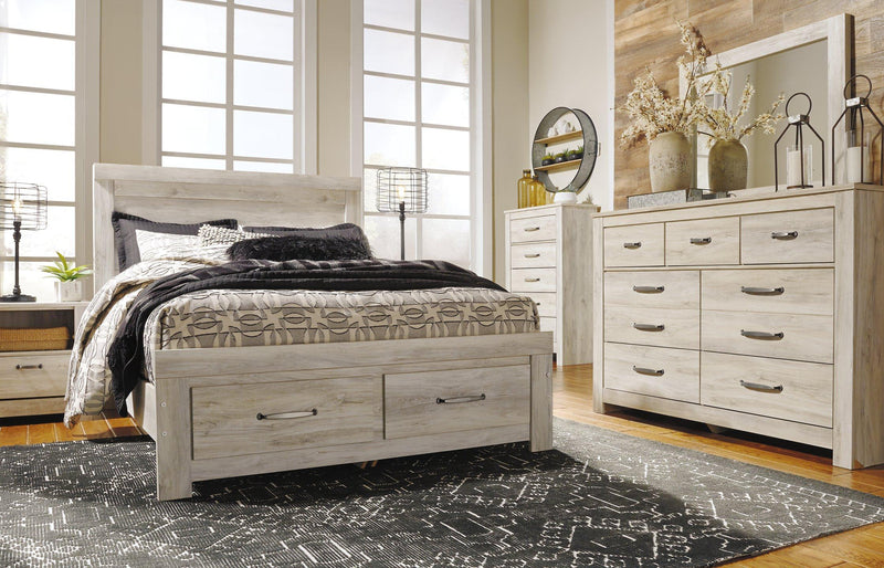 Bellaby Bed with 2 Storage Drawers - Coastal Roots Furniture (Courtenay, BC)