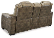 Next-Gen DuraPella Power Reclining Loveseat with Console - Coastal Roots Furniture (Courtenay, BC)