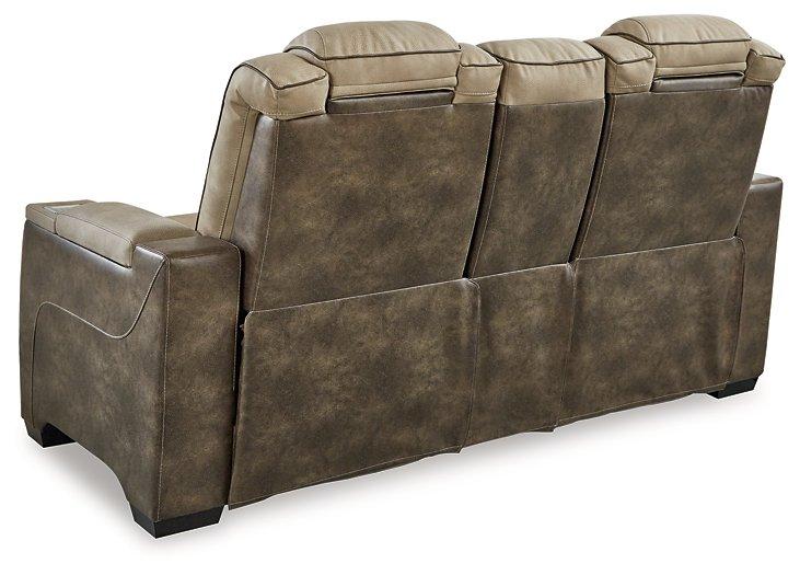 Next-Gen DuraPella Power Reclining Loveseat with Console - Coastal Roots Furniture (Courtenay, BC)