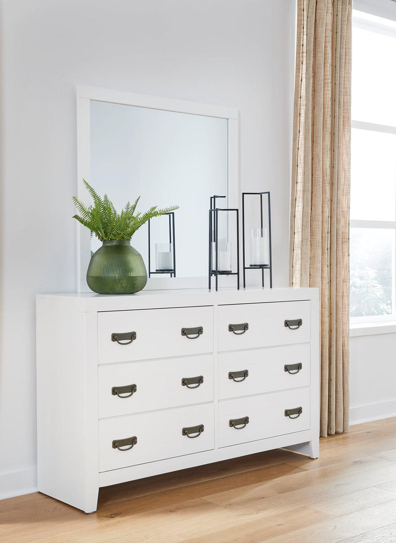 Binterglen Dresser and Mirror - Coastal Roots Furniture (Courtenay, BC)