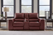 Alessandro Power Reclining Loveseat with Console - Coastal Roots Furniture (Courtenay, BC)