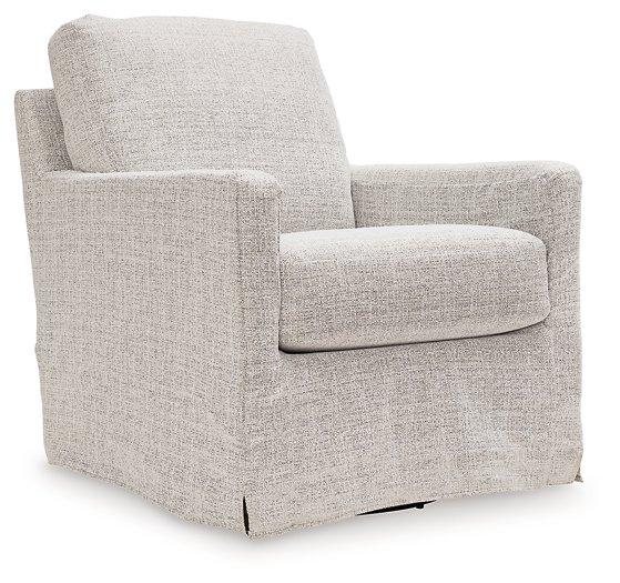 Nenana Next-Gen Nuvella Swivel Glider Accent Chair - Coastal Roots Furniture (Courtenay, BC)