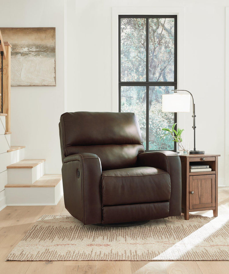 Emberla Swivel Glider Recliner - Coastal Roots Furniture (Courtenay, BC)