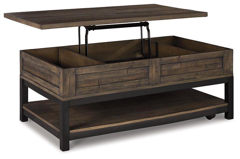Johurst Coffee Table with Lift Top - Coastal Roots Furniture (Courtenay, BC)