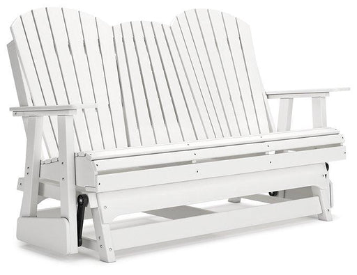 Hyland wave Outdoor Glider Loveseat - Coastal Roots Furniture (Courtenay, BC)
