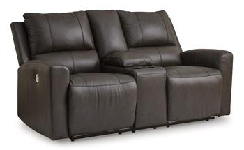 Boxmere Power Reclining Loveseat with Console - Coastal Roots Furniture (Courtenay, BC)
