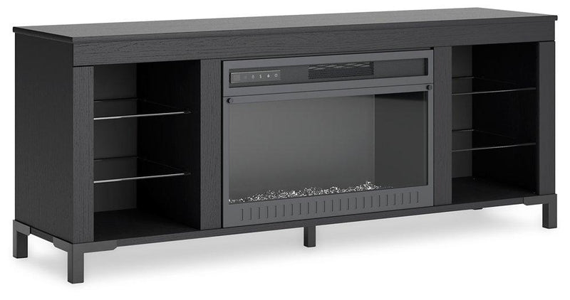 Cayberry 60" TV Stand with Electric Fireplace - Coastal Roots Furniture (Courtenay, BC)