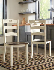 Woodanville Dining Chair Set - Coastal Roots Furniture (Courtenay, BC)