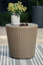 Danson Outdoor End Table - Coastal Roots Furniture (Courtenay, BC)