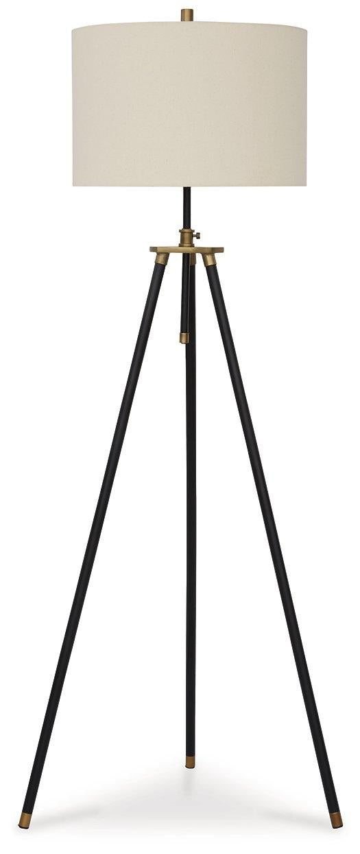 Cashner Floor Lamp - Coastal Roots Furniture (Courtenay, BC)
