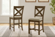 Moriville Counter Height Dining Set - Coastal Roots Furniture (Courtenay, BC)