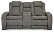 Next-Gen DuraPella Power Reclining Loveseat with Console - Coastal Roots Furniture (Courtenay, BC)
