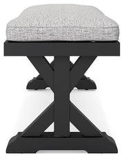 Beachcroft Outdoor Bench with Cushion - Coastal Roots Furniture (Courtenay, BC)