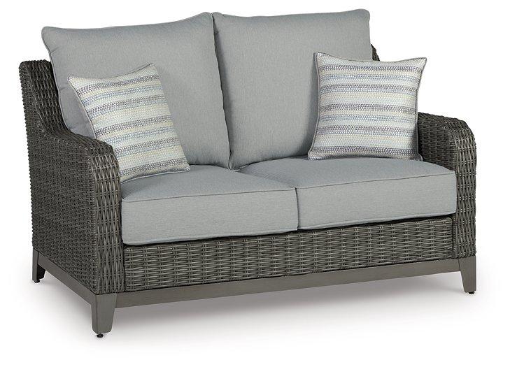 Elite Park Outdoor Loveseat with Cushion - Coastal Roots Furniture (Courtenay, BC)