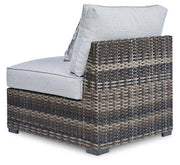 Harbor Court Armless Chair with Cushion (Set of 2) - Coastal Roots Furniture (Courtenay, BC)