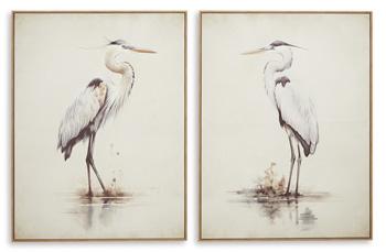 Aubinell Wall Art (Set of 2) - Coastal Roots Furniture (Courtenay, BC)