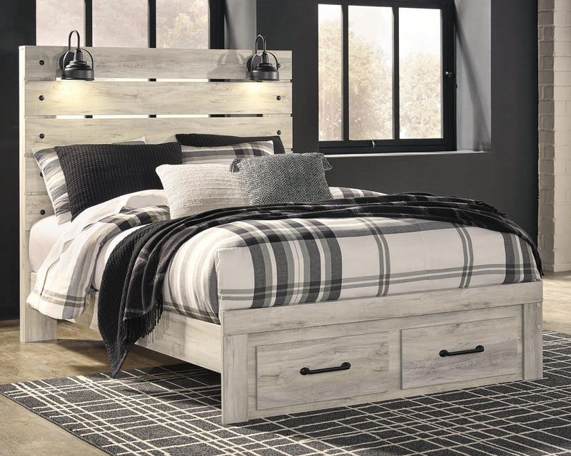 Cambeck Bed with 2 Storage Drawers - Coastal Roots Furniture (Courtenay, BC)