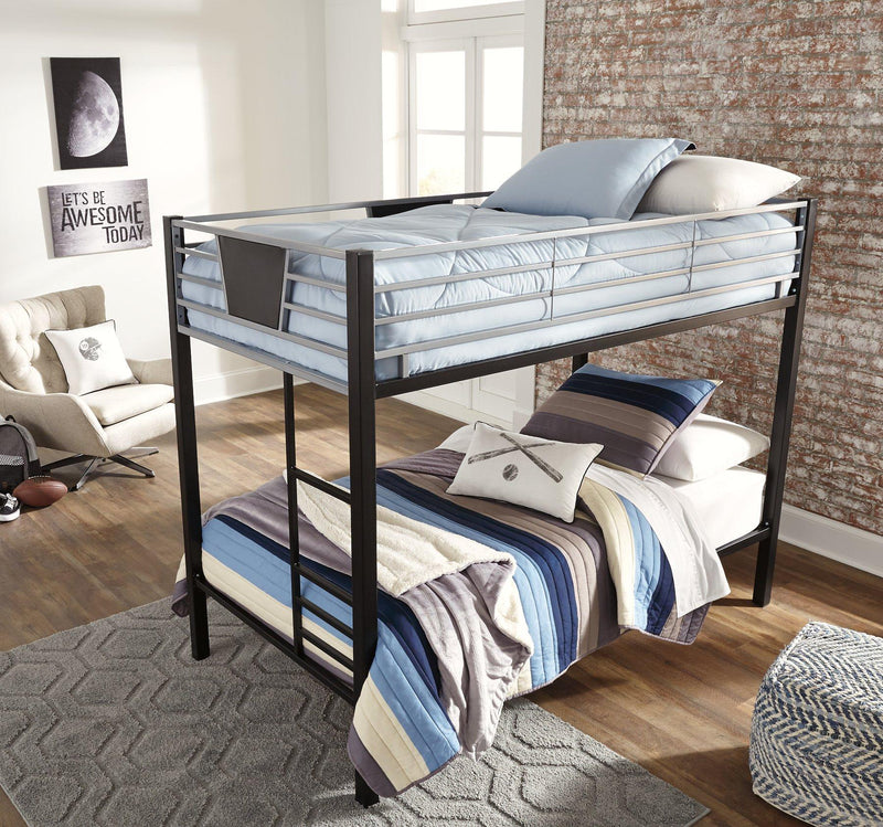 Dinsmore Bunk Bed with Ladder - Coastal Roots Furniture (Courtenay, BC)