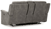 Next-Gen DuraPella Power Reclining Loveseat with Console - Coastal Roots Furniture (Courtenay, BC)