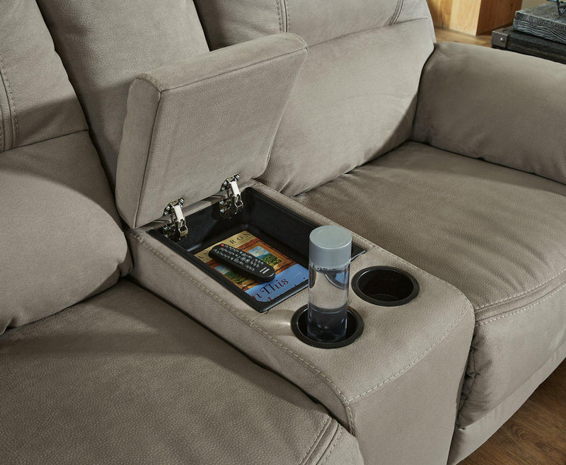Next-Gen Gaucho Power Reclining Loveseat with Console - Coastal Roots Furniture (Courtenay, BC)