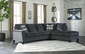 Abinger 2-Piece Sectional with Chaise - Coastal Roots Furniture (Courtenay, BC)