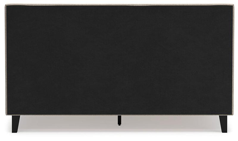 Cielden Upholstered Bed with Roll Slats - Coastal Roots Furniture (Courtenay, BC)