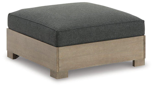 Citrine Park Outdoor Ottoman with Cushion - Coastal Roots Furniture (Courtenay, BC)