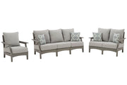 Visola Outdoor Seating Set - Coastal Roots Furniture (Courtenay, BC)