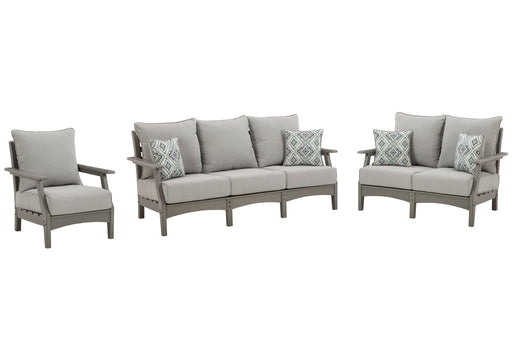 Visola Outdoor Seating Set - Coastal Roots Furniture (Courtenay, BC)