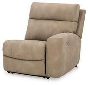 Next-Gen DuraPella Power Reclining Sectional Loveseat with Console - Coastal Roots Furniture (Courtenay, BC)