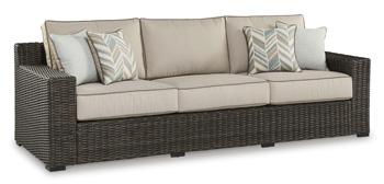 Coastline Bay Outdoor Sofa with Cushion - Coastal Roots Furniture (Courtenay, BC)