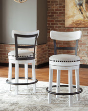 Valebeck Counter Height Bar Stool - Coastal Roots Furniture (Courtenay, BC)