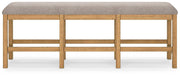 Havonplane 72" Counter Height Dining Bench - Coastal Roots Furniture (Courtenay, BC)
