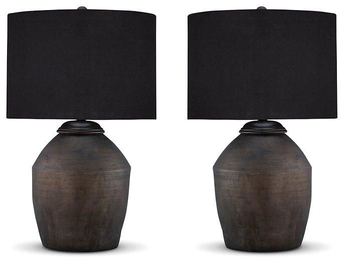 Naareman Lamp Set - Coastal Roots Furniture (Courtenay, BC)