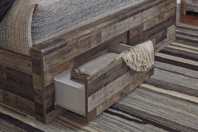 Derekson Youth Bed with 6 Storage Drawers - Coastal Roots Furniture (Courtenay, BC)