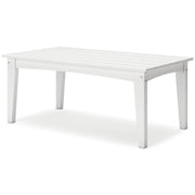 Hyland wave Outdoor Coffee Table - Coastal Roots Furniture (Courtenay, BC)