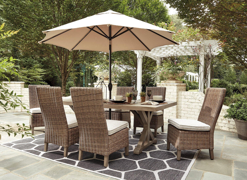 Beachcroft Outdoor Dining Set - Coastal Roots Furniture (Courtenay, BC)