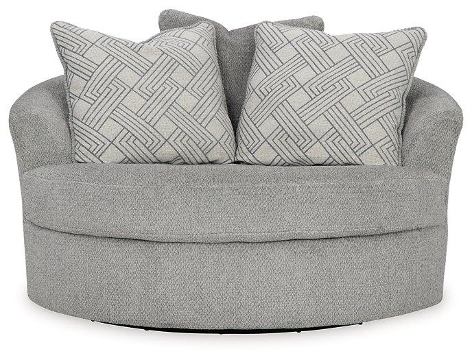 Casselbury Oversized Swivel Accent Chair - Coastal Roots Furniture (Courtenay, BC)