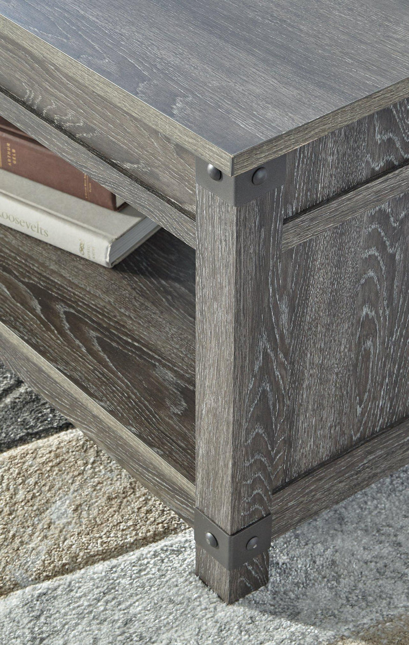 Freedan Lift-Top Coffee Table - Coastal Roots Furniture (Courtenay, BC)