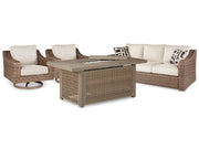 Beachcroft Outdoor Seating Set - Coastal Roots Furniture (Courtenay, BC)