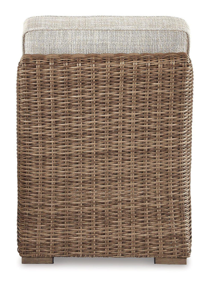 Beachcroft Outdoor Armless Chair with Cushion - Coastal Roots Furniture (Courtenay, BC)