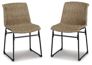 Amaris Outdoor Dining Chair (Set of 2) - Coastal Roots Furniture (Courtenay, BC)