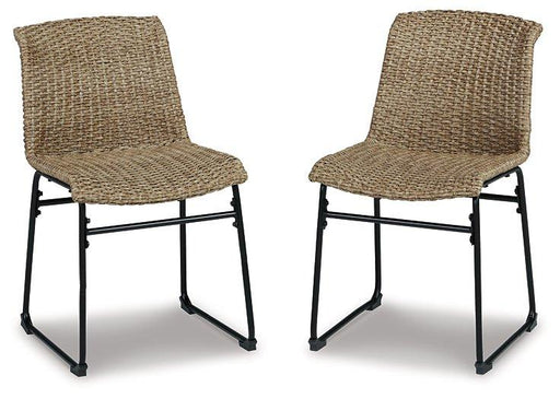 Amaris Outdoor Dining Chair (Set of 2) - Coastal Roots Furniture (Courtenay, BC)