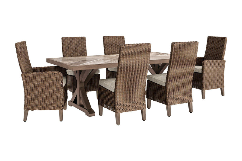 Beachcroft Outdoor Dining Set - Coastal Roots Furniture (Courtenay, BC)