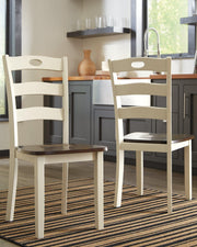 Woodanville Dining Chair Set - Coastal Roots Furniture (Courtenay, BC)