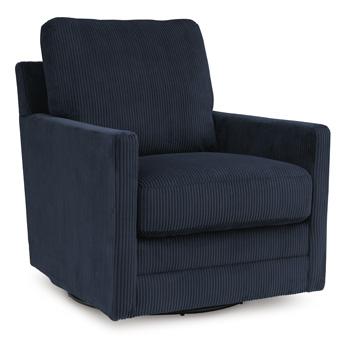 Icaman Swivel Accent Chair - Coastal Roots Furniture (Courtenay, BC)