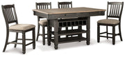 Tyler Creek Counter Height Dining Set - Coastal Roots Furniture (Courtenay, BC)