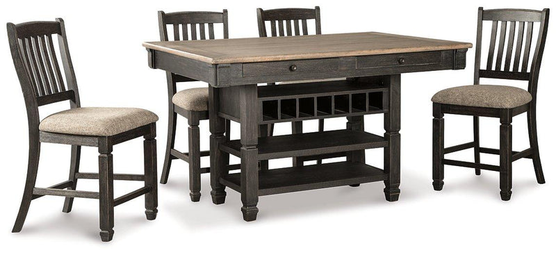 Tyler Creek Counter Height Dining Set - Coastal Roots Furniture (Courtenay, BC)