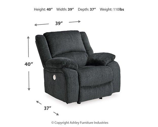 Draycoll Power Recliner - Coastal Roots Furniture (Courtenay, BC)